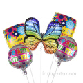 Happy Mother's Fay Foil Balloons Ensemble de 5pcs